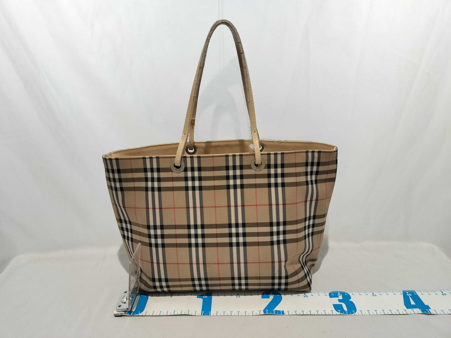 BURBERRY Nova Check Handbag Handbag