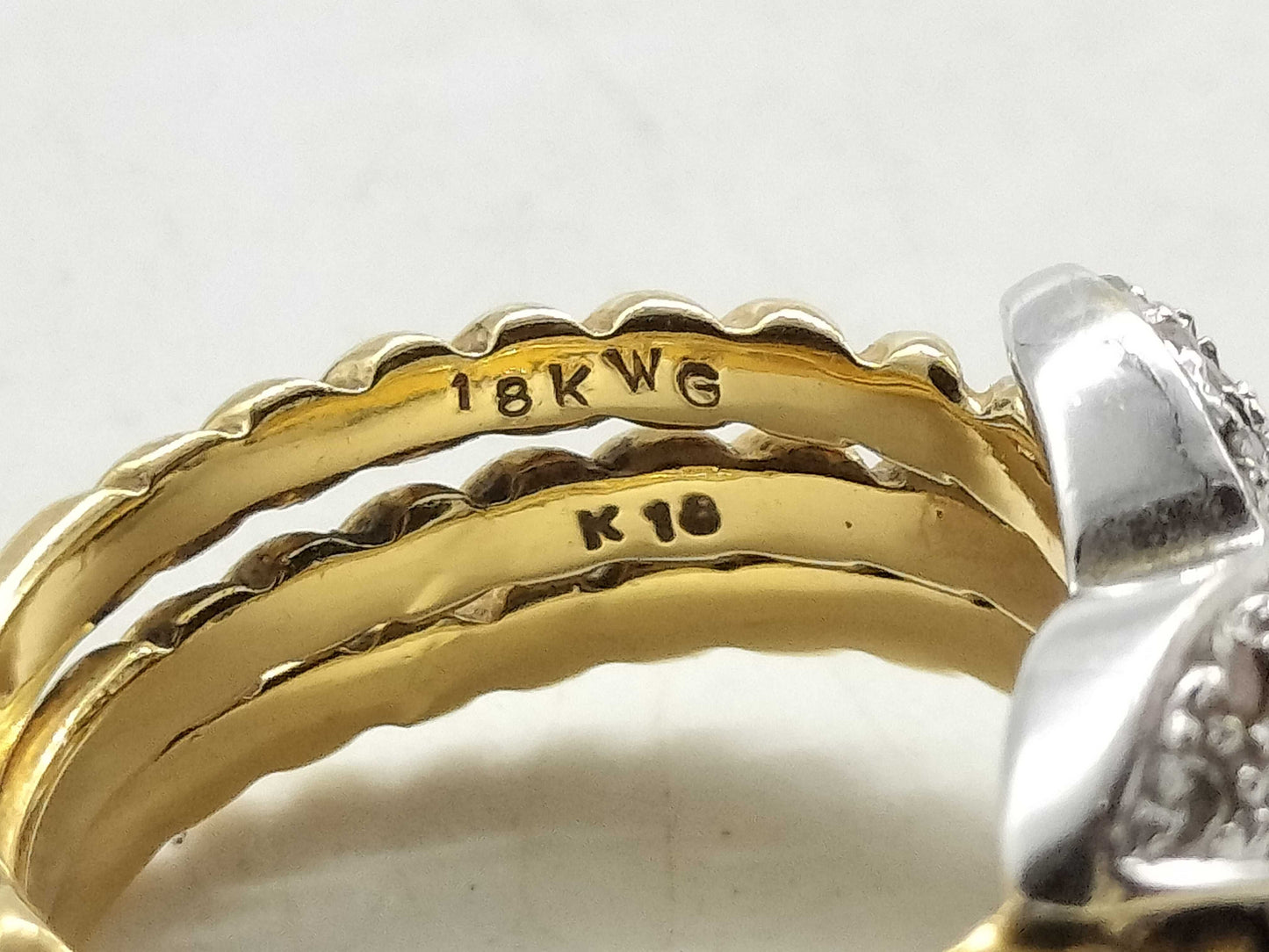 D0.52ct K18 9.6g Ring