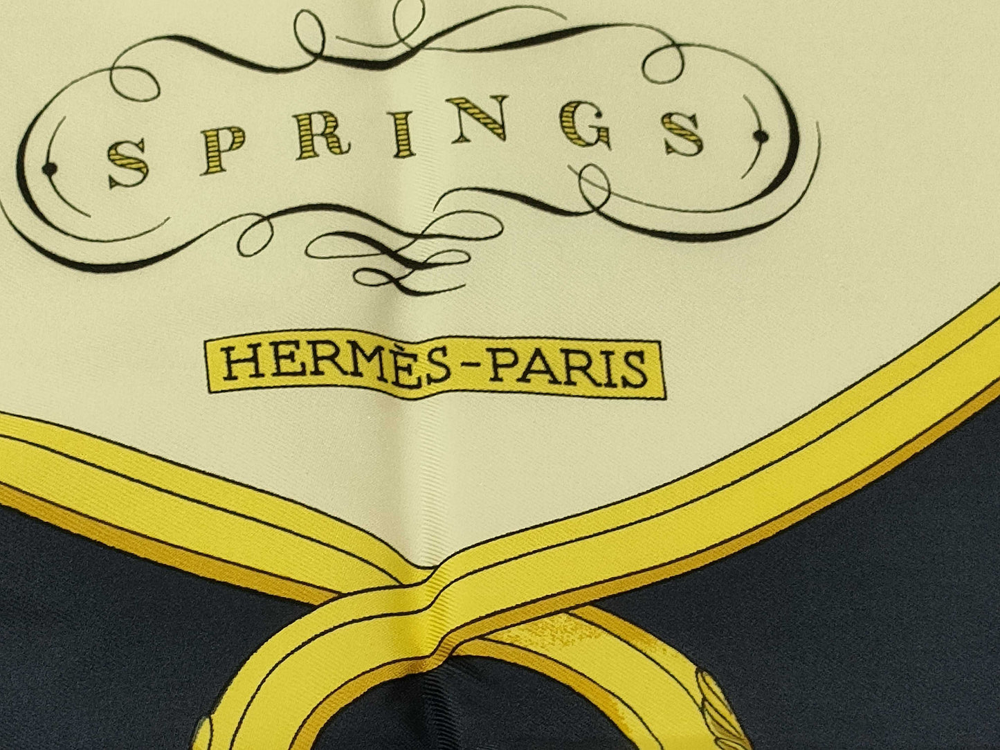HERMES Carre SPRINGS Scarf Scarf