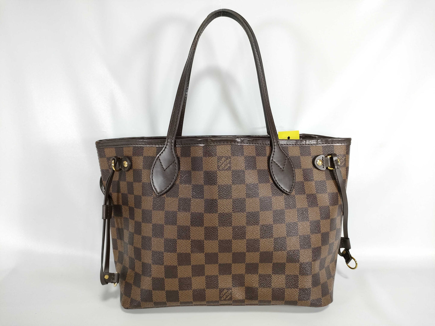 LOUIS VUITTON Damier N41358 Neverfull MM Tote Bag