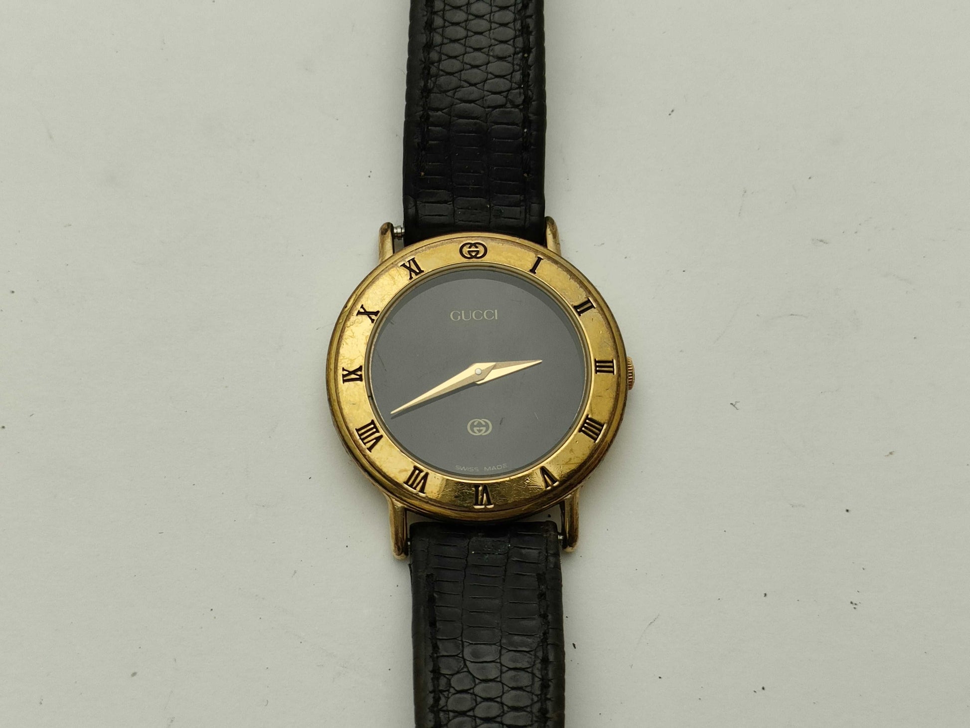 GUCCI 3000L Roman Bezel Women's Watch