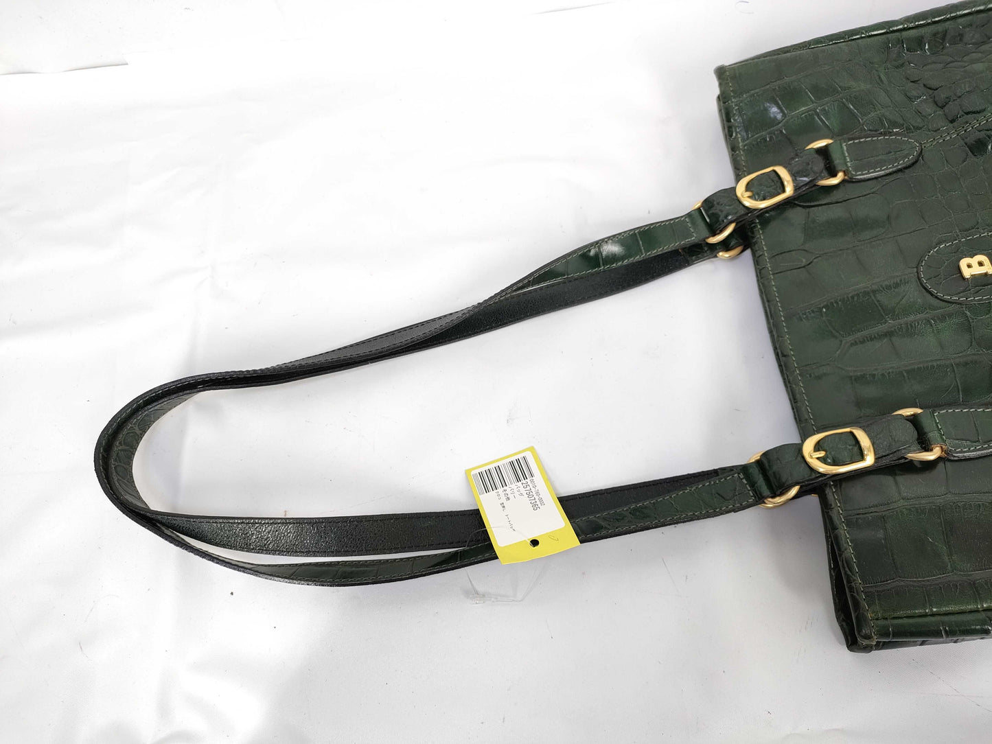 BALLY Crocodile Embossed Tote Bag Tote Bag