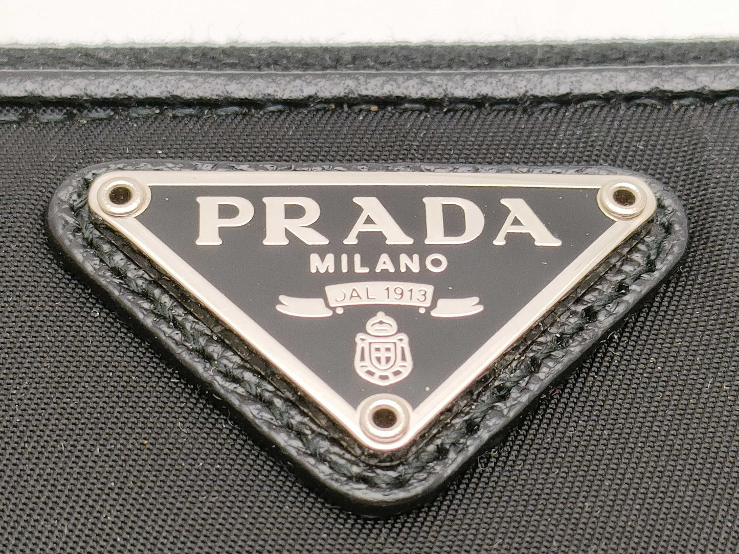 PRADA nylon wallet/pouch accessory case set wallet
