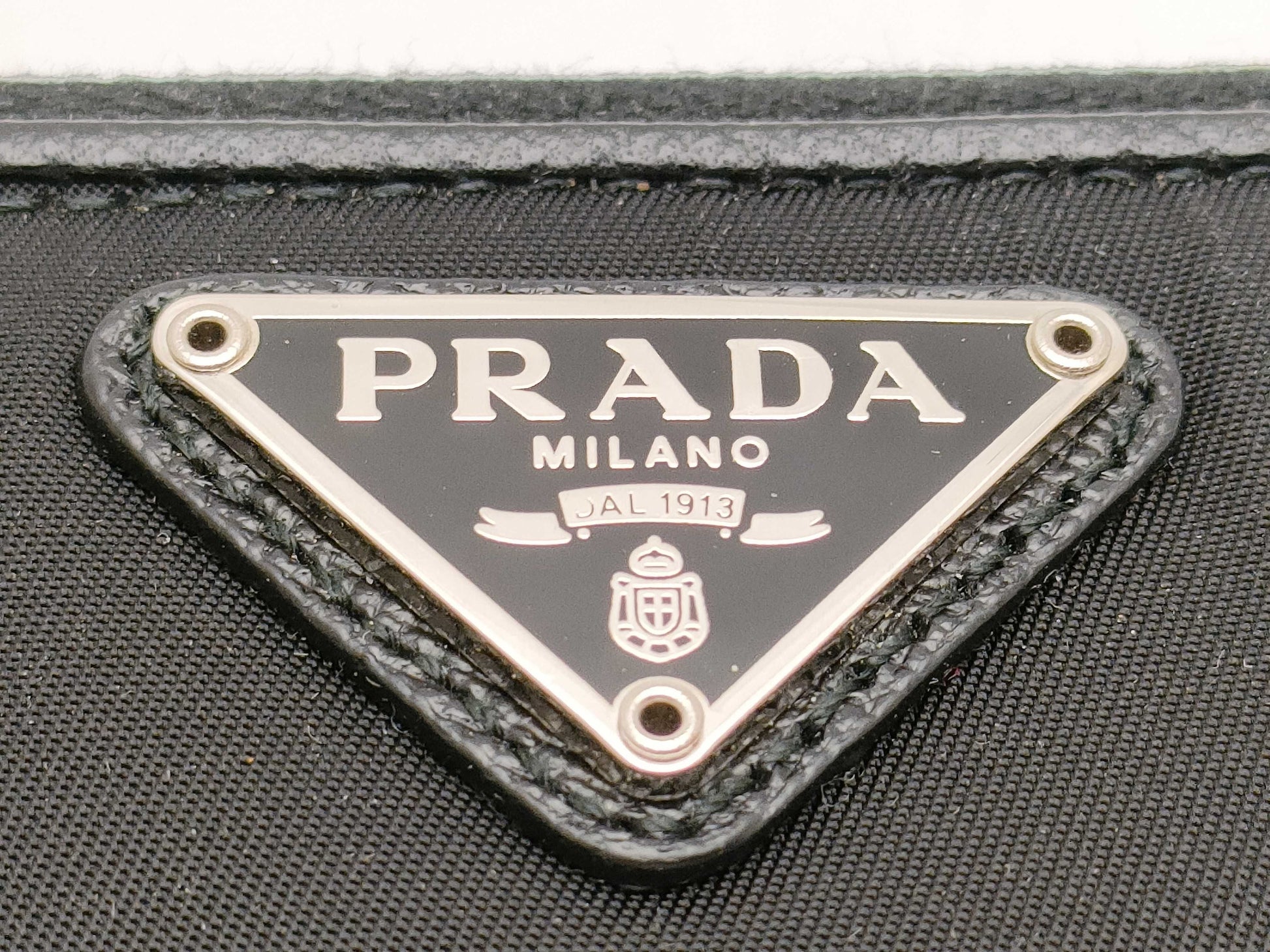 PRADA nylon wallet/pouch accessory case set wallet