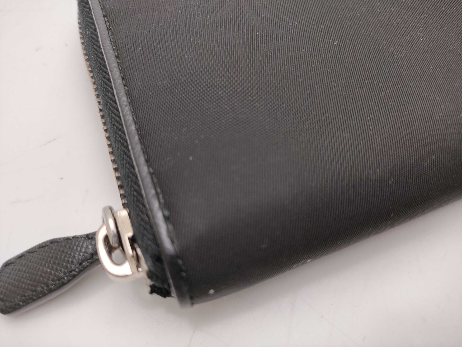 PRADA nylon wallet/pouch accessory case set wallet