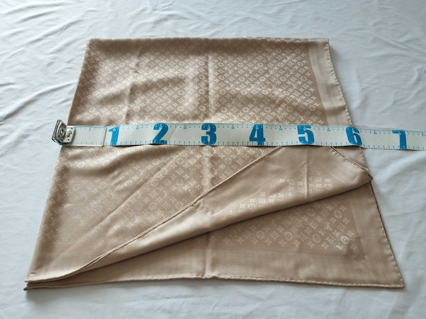 LOUIS VUITTON Monogram Large Stole Scarf
