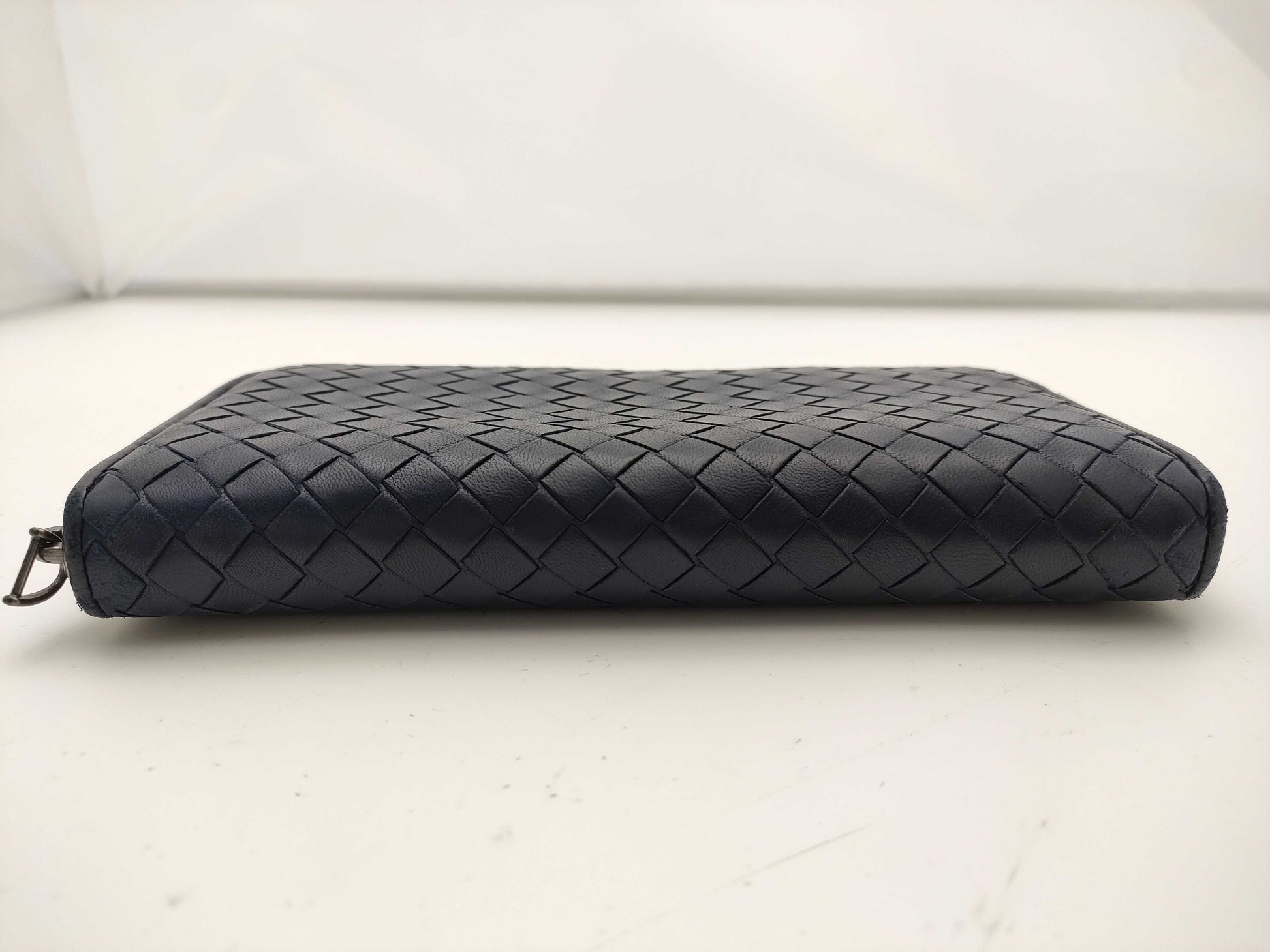 BOTTEGA VENETA Intrecciato Long Wallet with Zipper