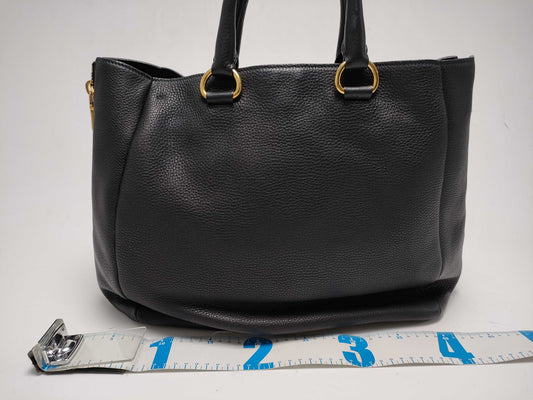 PRADA Vitello Dino 2-way bag handbag