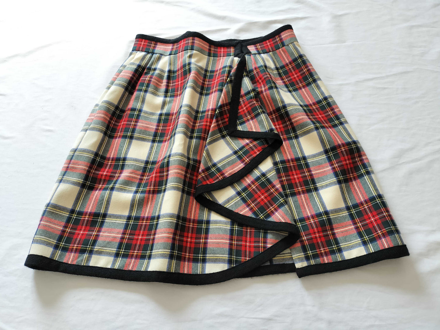 Yves Saint Laurent Check Skirt Skirt