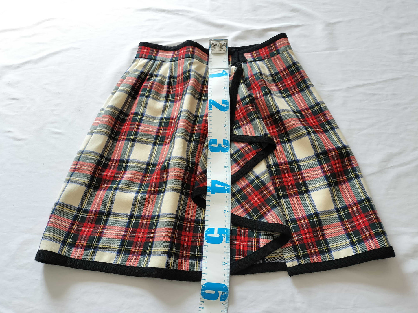 Yves Saint Laurent Check Skirt Skirt
