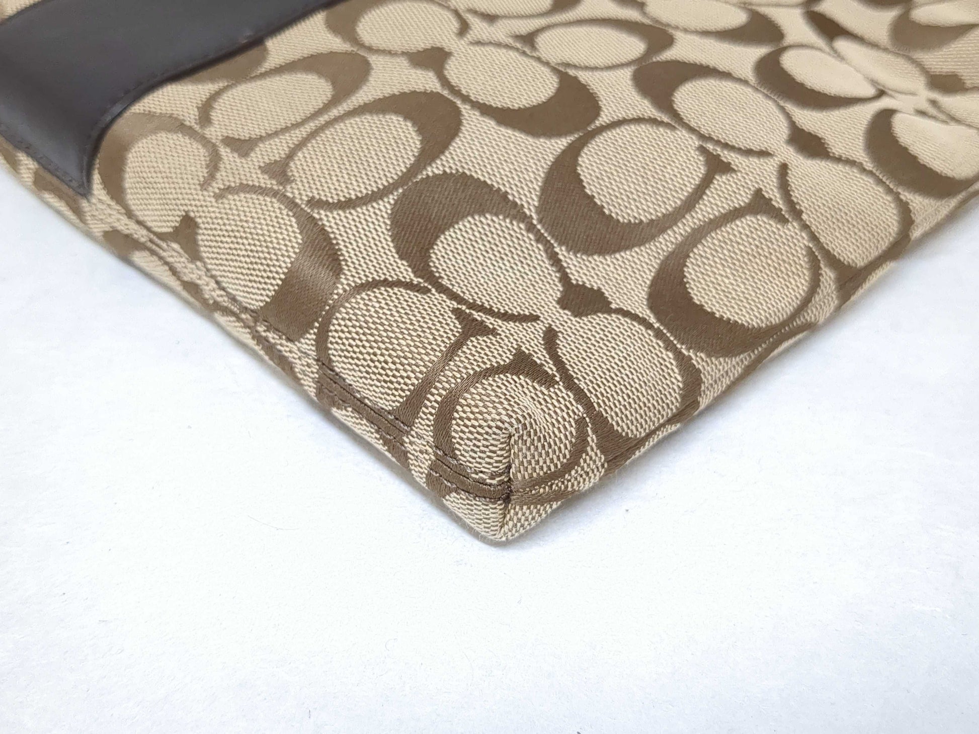 COACH Signature Shoulder, 2-way Bag & Wallet Set Shoulder Bag