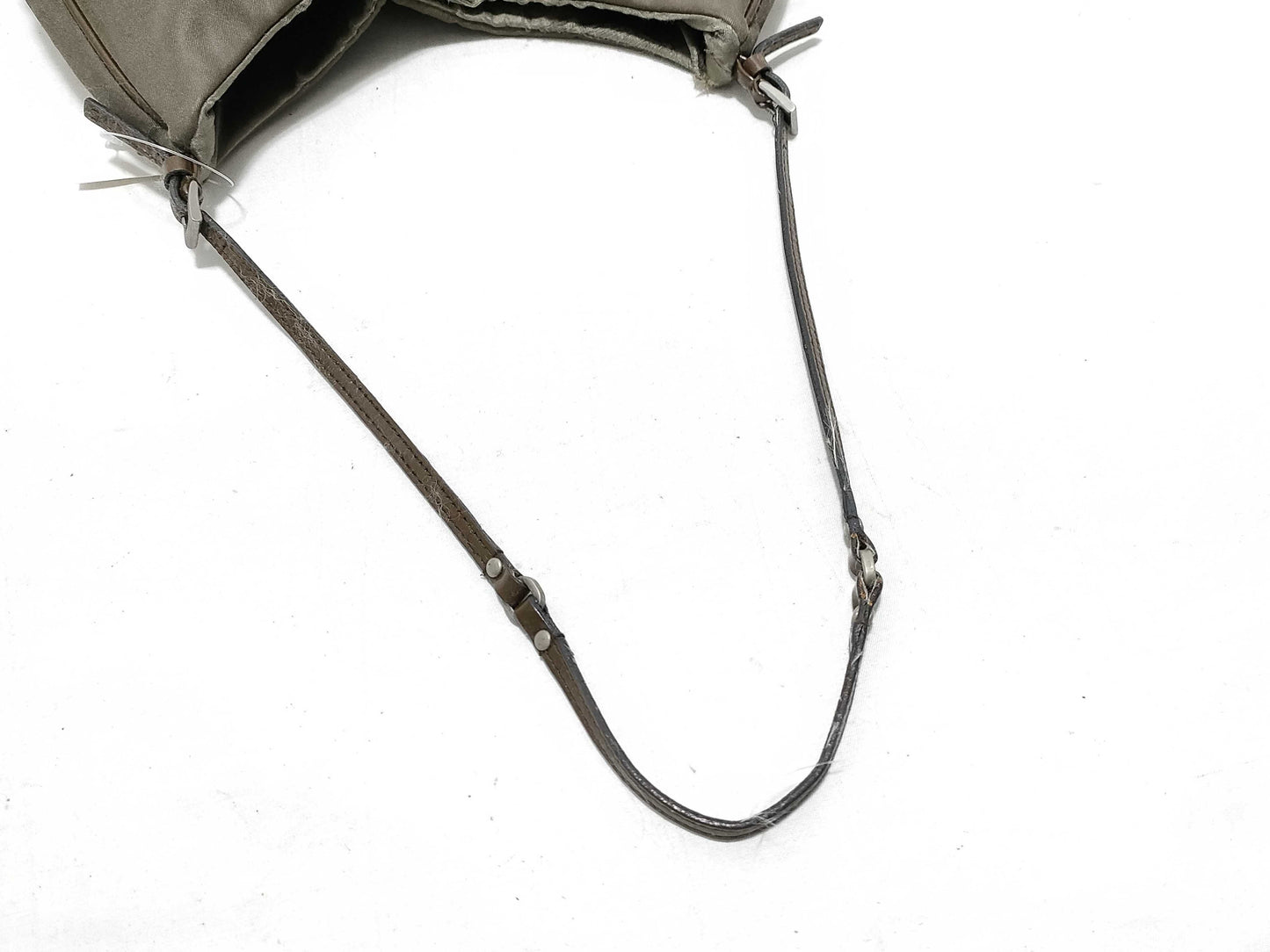 PRADA Nylon Khaki Nylon Shoulder Bag