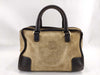 LOEWE Amazona 28 Suede Handbag