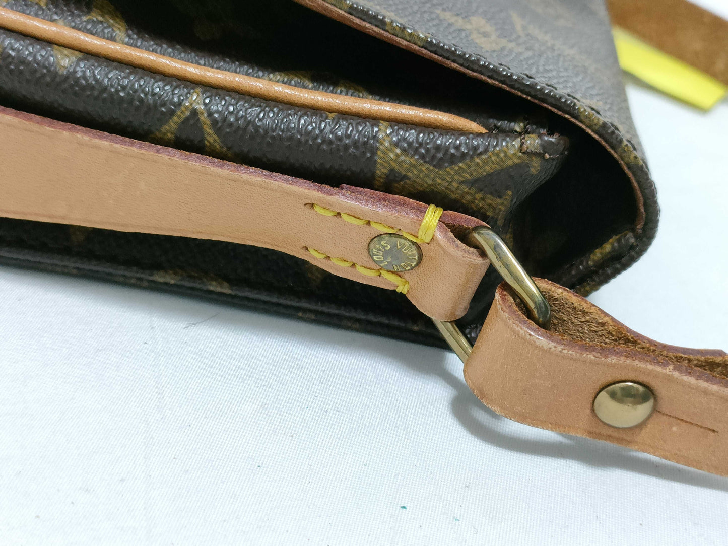LOUIS VUITTON Monogram M51254 Mini Cartouchiere Shoulder Bag