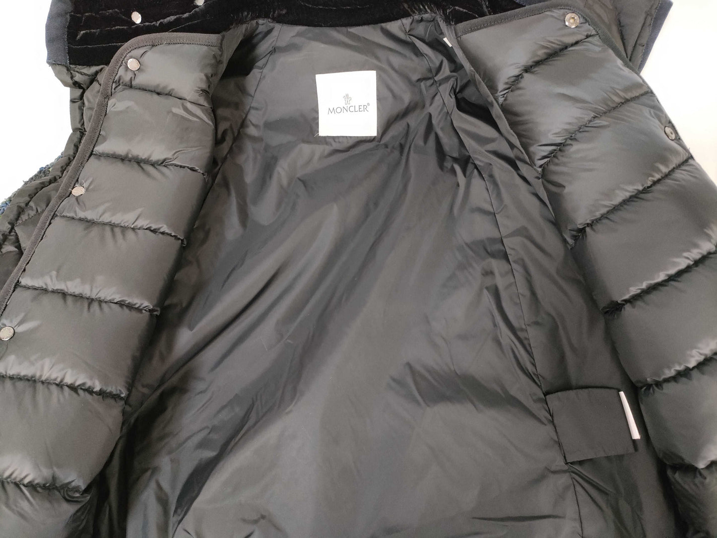 MONCLER EUPHRASIE GIUBBOTTO Boa All-Over Print Jacket