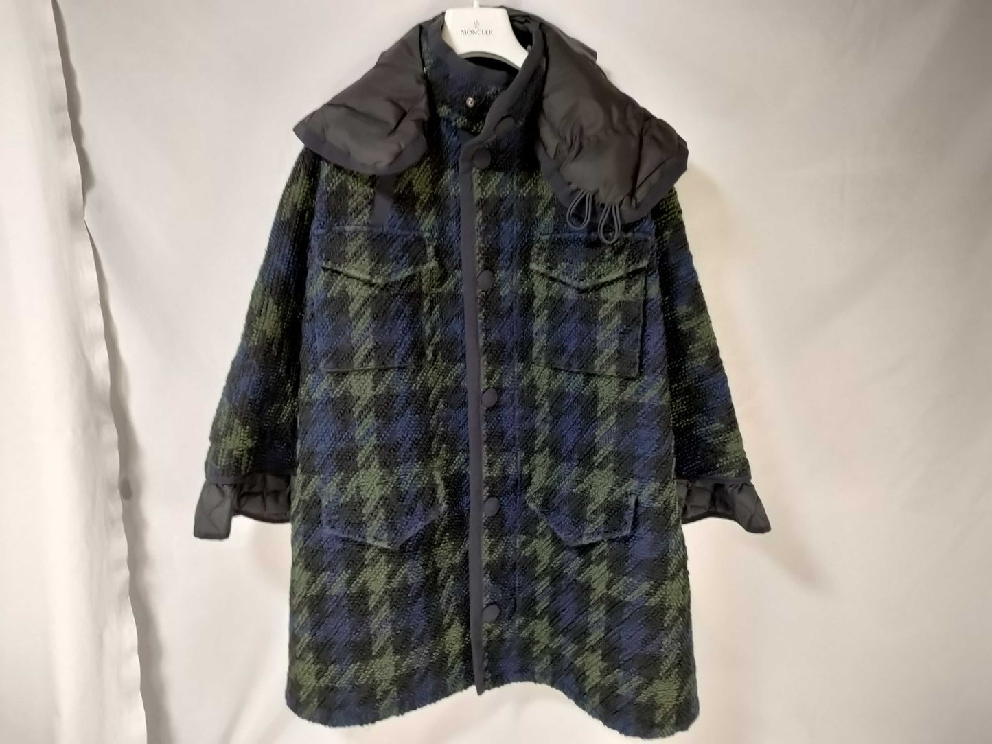 MONCLER EUPHRASIE GIUBBOTTO Boa All-Over Print Jacket
