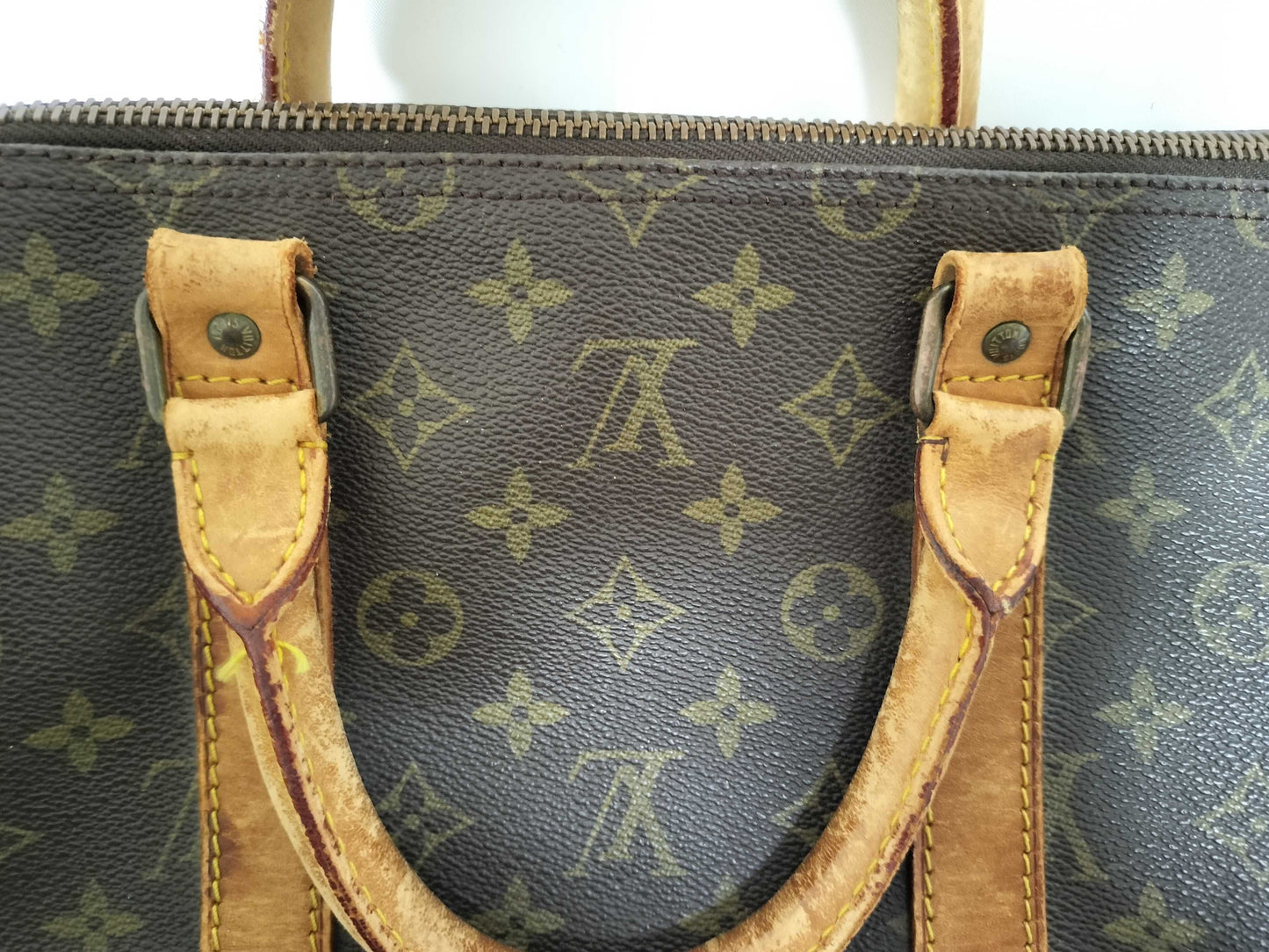 LOUIS VUITTON Monogram Keepall 60 Boston Bag
