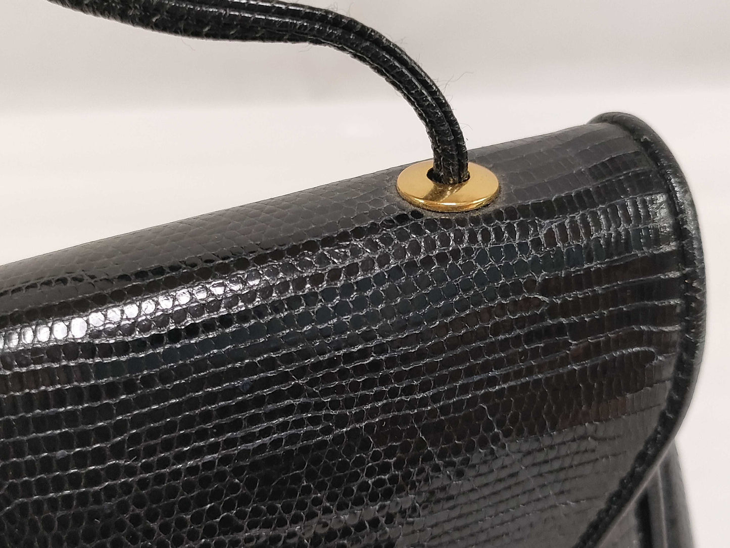 Yves Saint Laurent Embossed Shoulder Bag