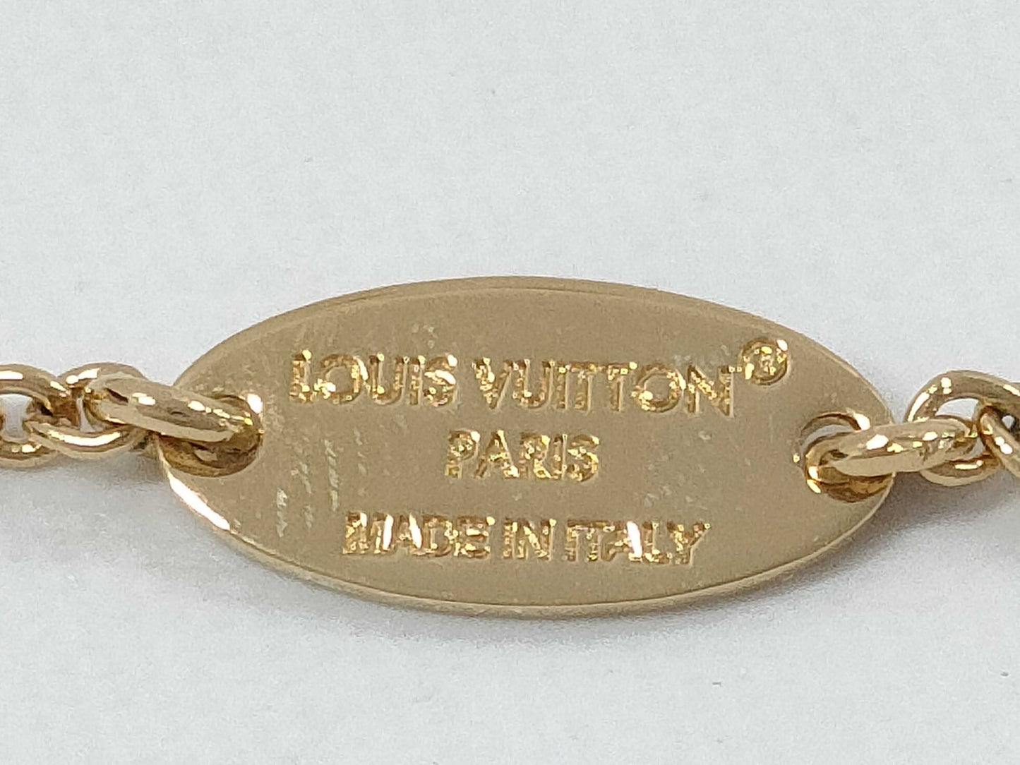 LOUIS VUITTON M00783 LE2244 Collier Lulugram Necklace Necklace