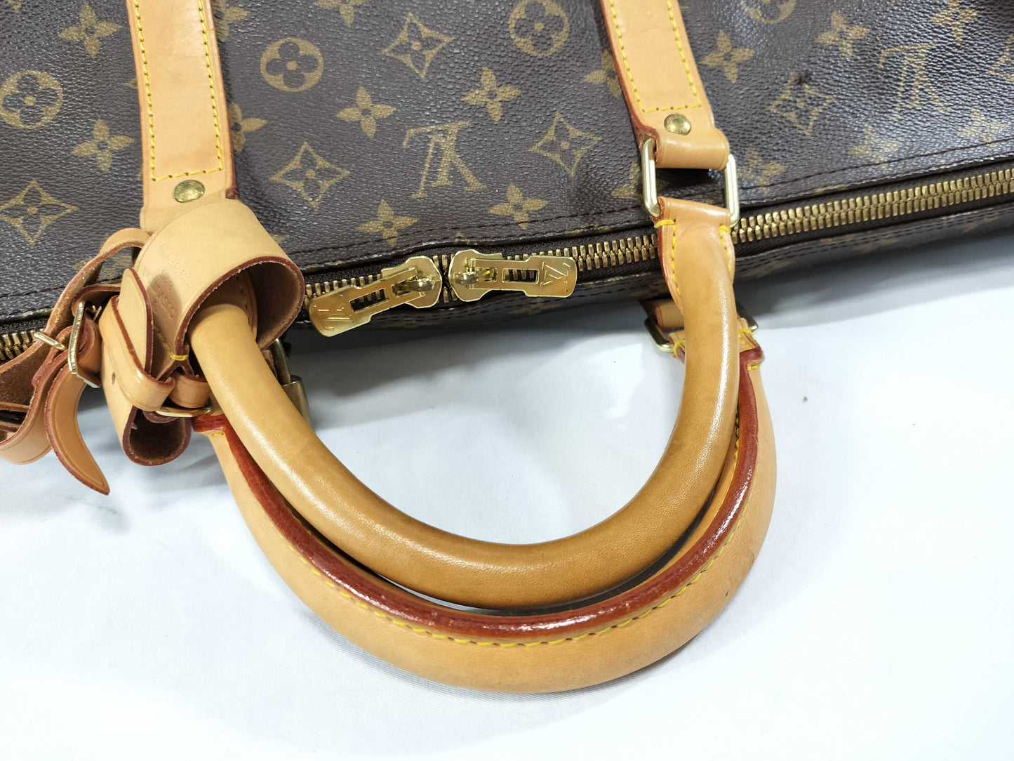 LOUIS VUITTON Monogram Keepall Bandouliere 60 M41412 Boston Bag