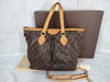 LOUIS VUITTON Monogram M40145 Palermo PM ST Handbag in Excellent Condition