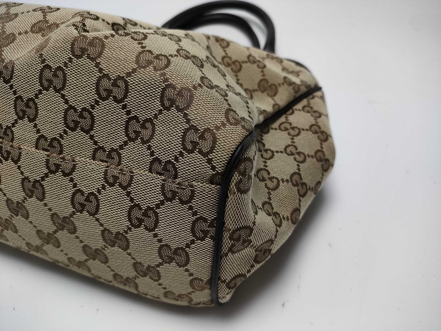 GUCCI GG Canvas Handbag 211944 Handbag