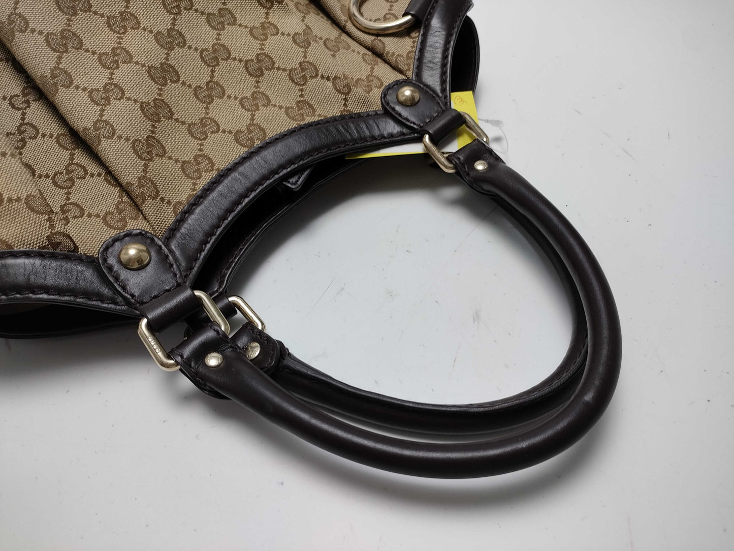 GUCCI GG Canvas Handbag 211944 Handbag