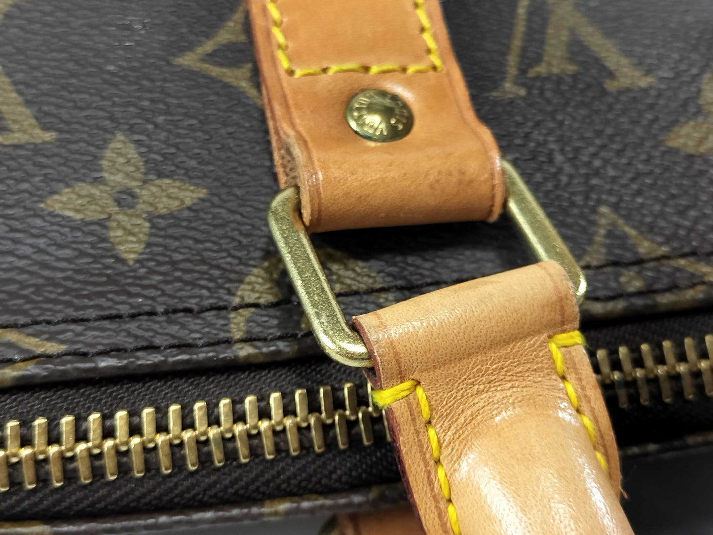 LOUIS VUITTON Monogram M41414 Keepall Bandouliere 55 Boston Bag