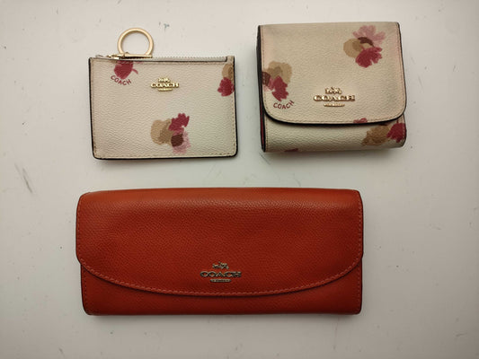 COACH Wallet/Pass Case 3-Piece Set