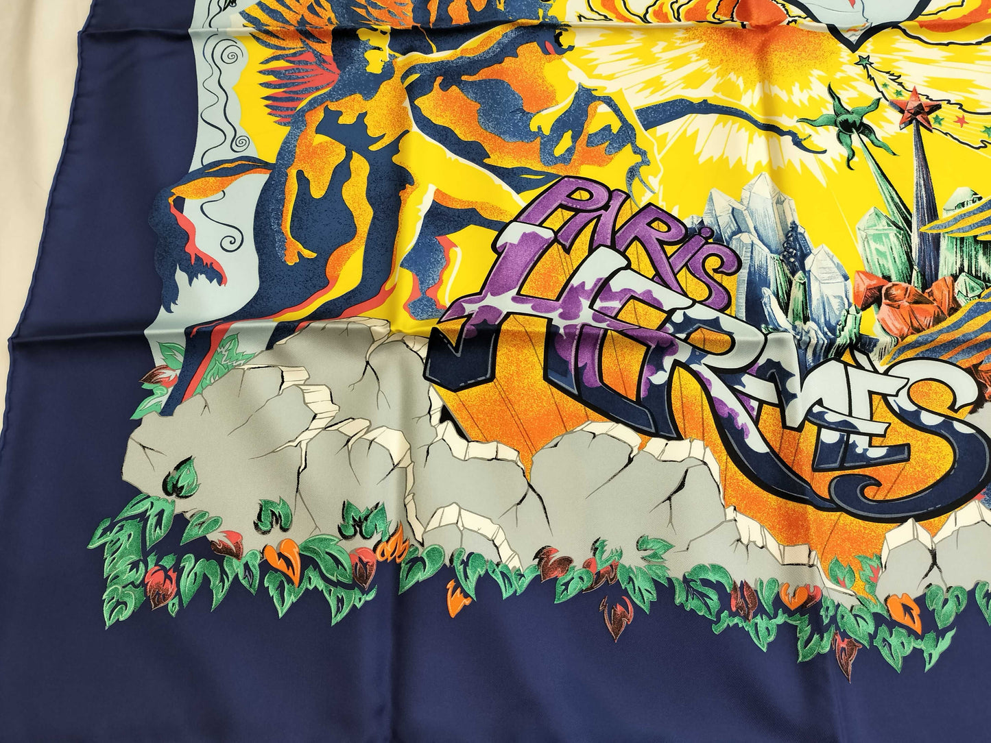 HERMES Carre AUBE/Boxed Scarf