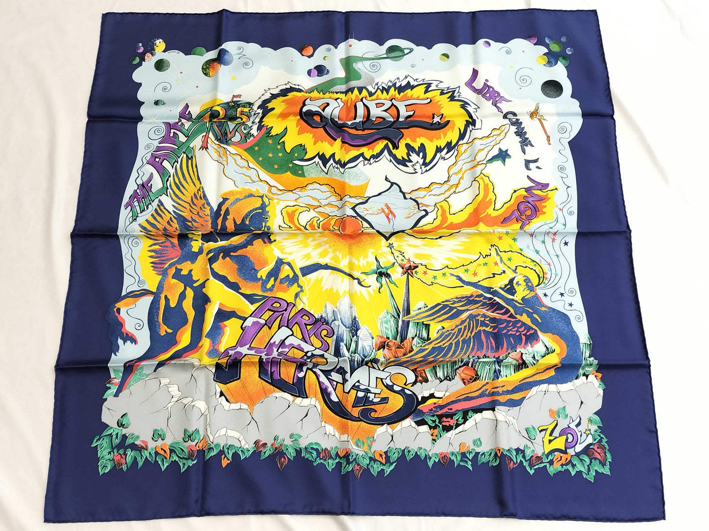 HERMES Carre AUBE/Boxed Scarf
