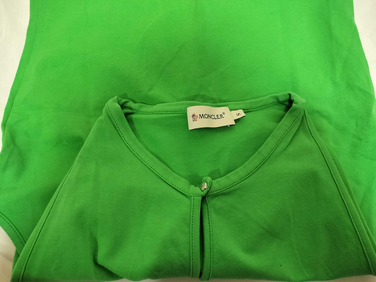 MONCLER Green Tank Top Other Apparel