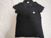 MONCLER Short Sleeve Ruffle Polo Shirt