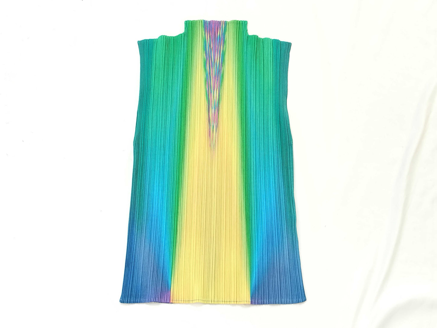 PLEATS PLEASE Issey Miyake Pleats Please High Neck Sleeveless Top