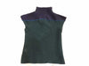 ISSEY MIYAKE Pleats Please High Neck Sleeveless Top