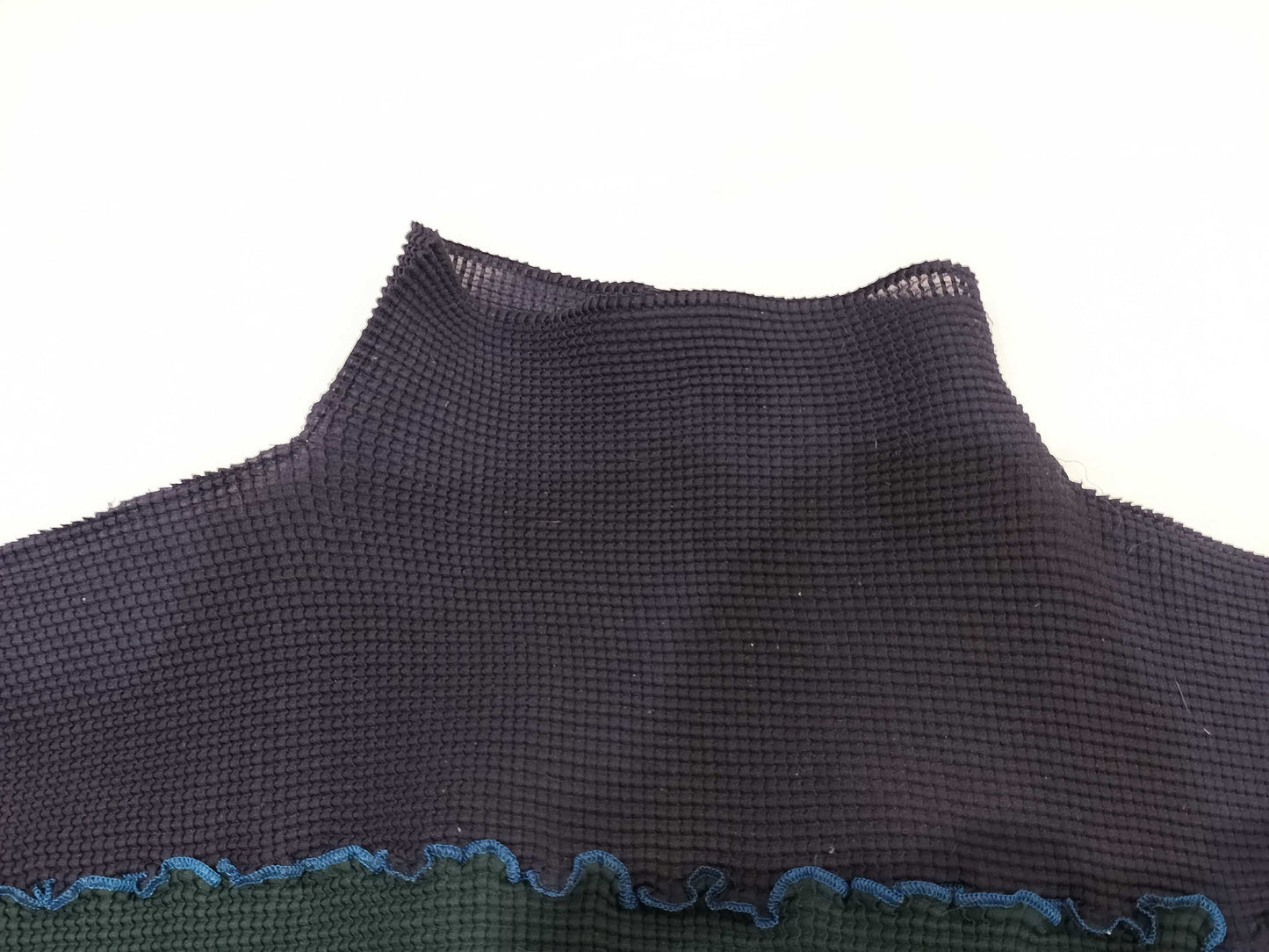 ISSEY MIYAKE Pleats Please High Neck Sleeveless Top