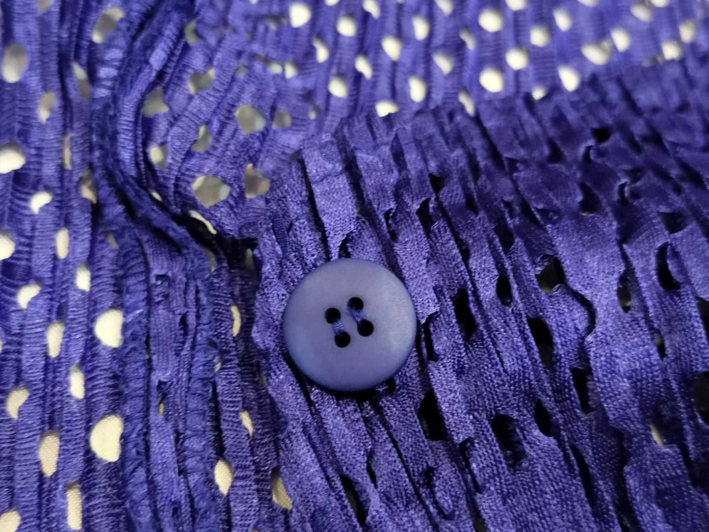 PLEATS PLEASE Issey Miyake Pleats Please Cardigan, Purple