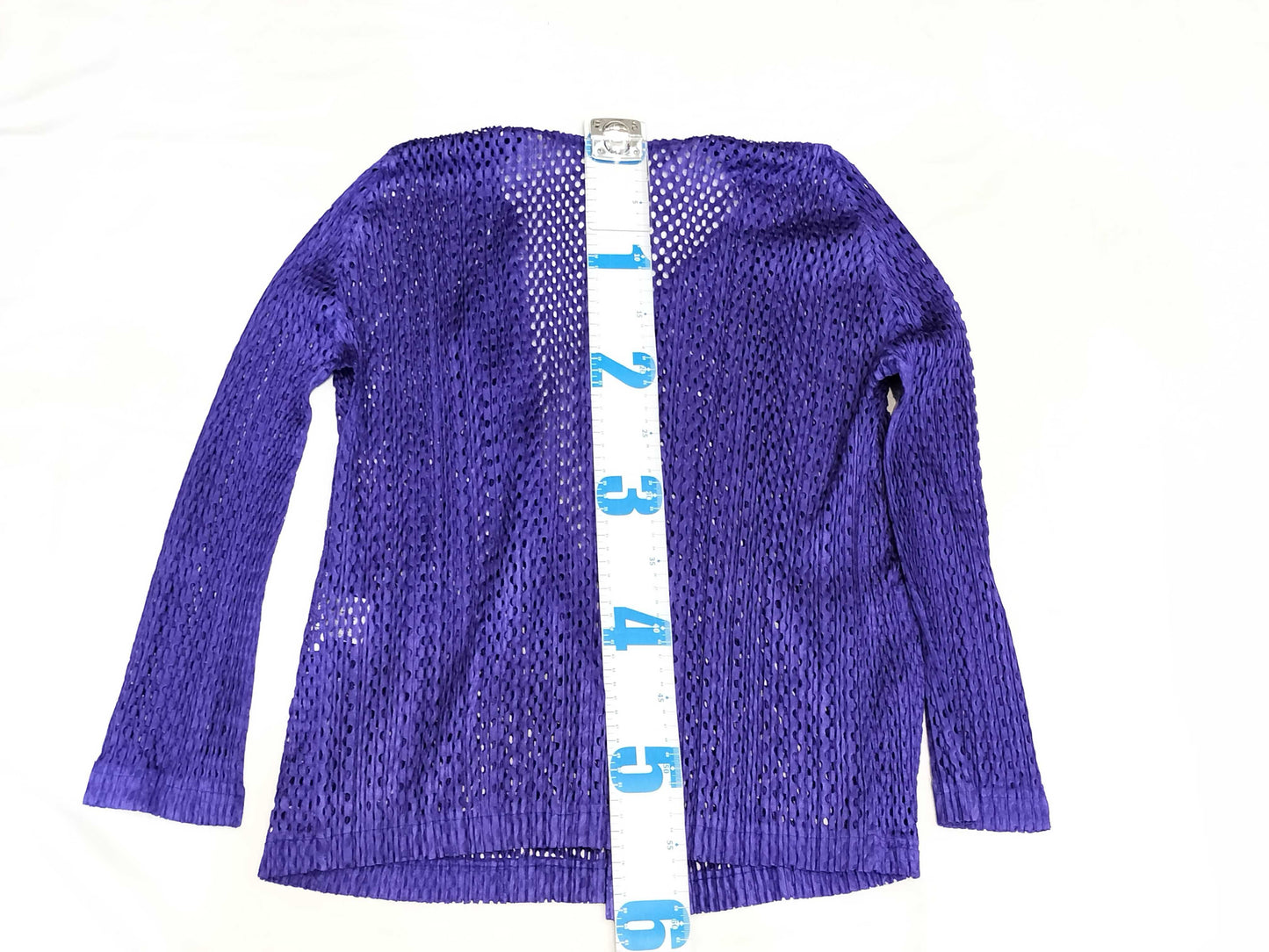 PLEATS PLEASE Issey Miyake Pleats Please Cardigan, Purple