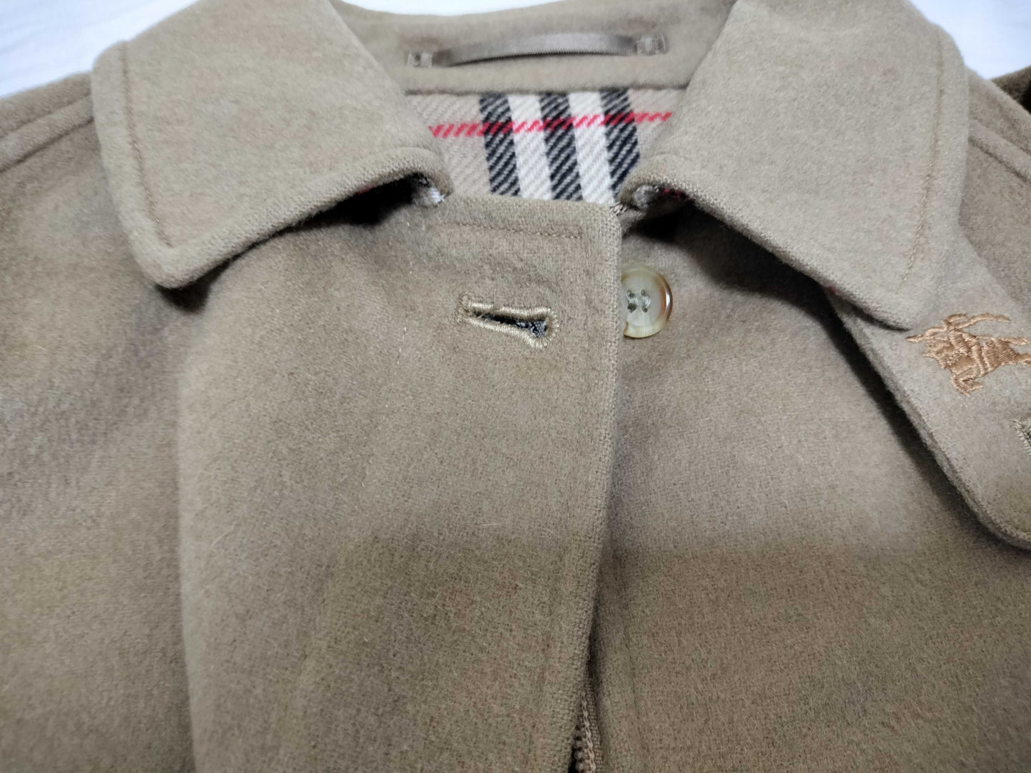 BURBERRY Women's Wool Blouson Jacket