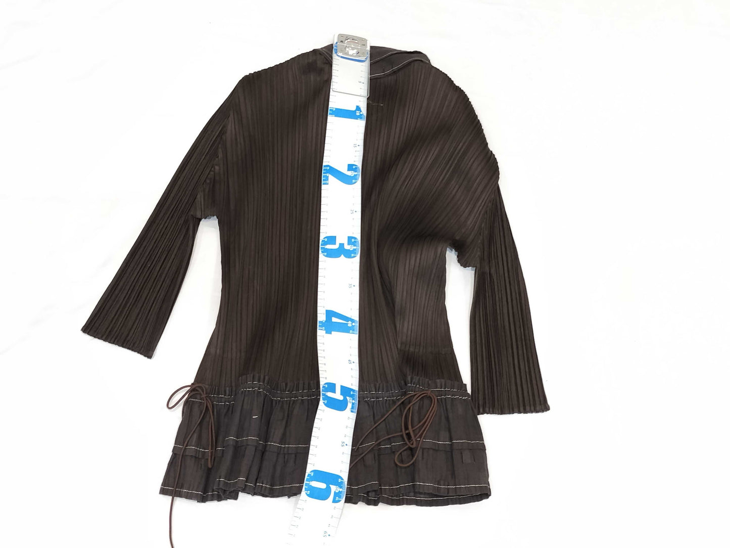PLEATS PLEASE ruffle shirt
