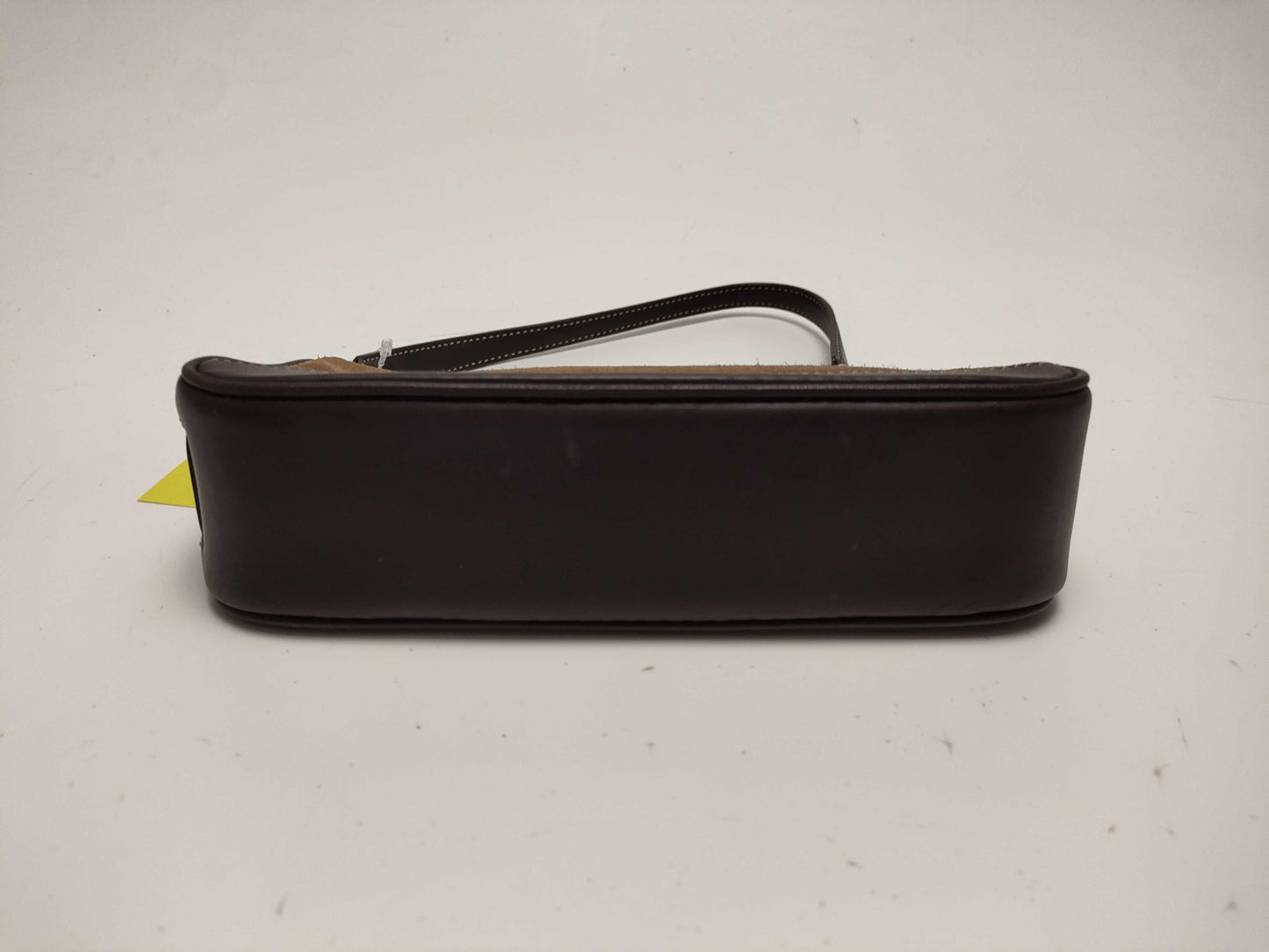 COACH Suede and Leather One-Shoulder Bag with Brush 7753 Shoulder Bag