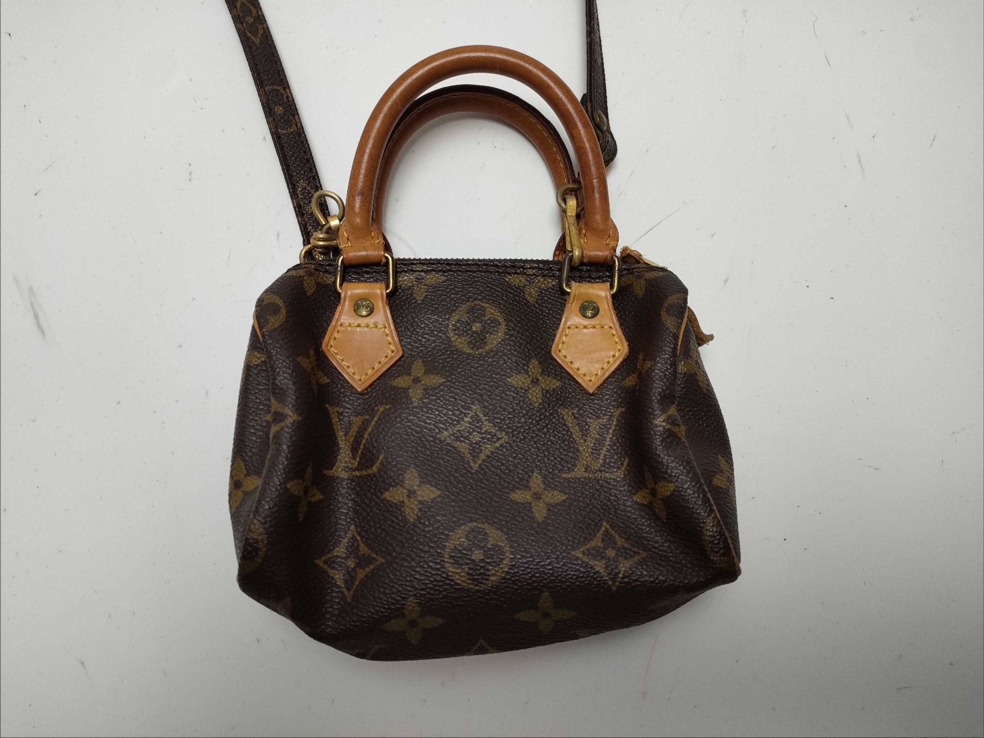 LOUIS VUITTON Monogram M41534 Mini Speedy Handbag