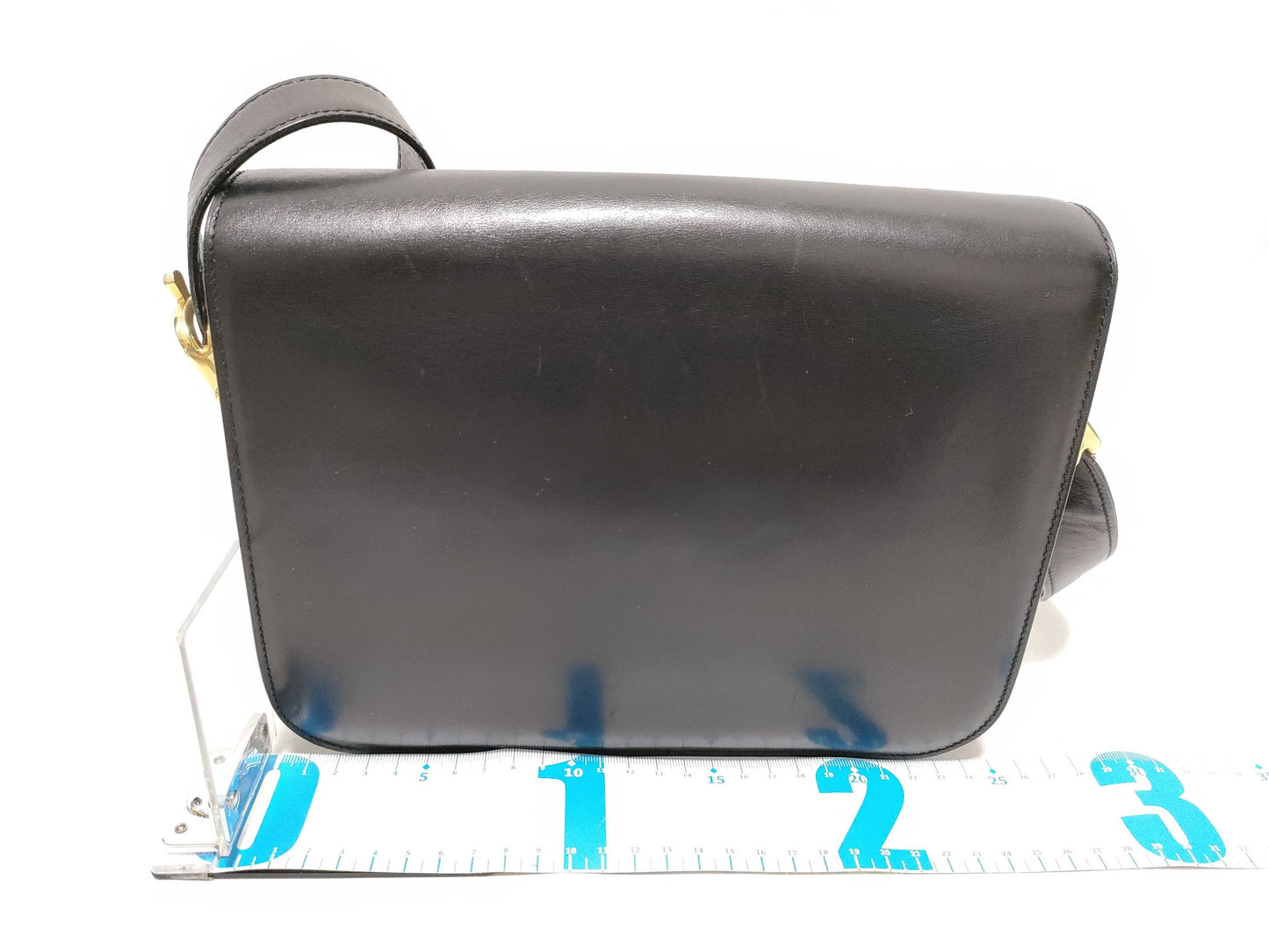 CELINE Triomphe Gold Hardware Shoulder Bag