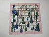 HERMES Carré 90 Passementrie Scarf