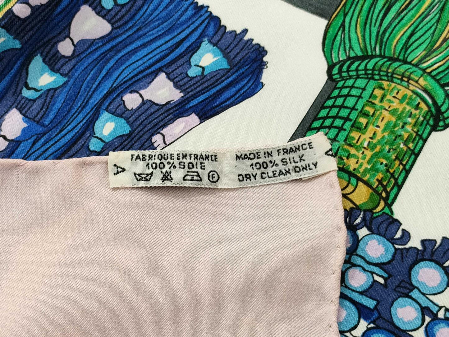 HERMES Carré 90 Passementrie Scarf