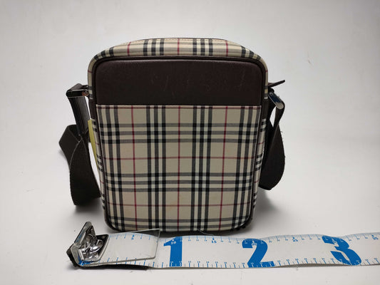 BURBERRY Nova Check Shoulder Bag