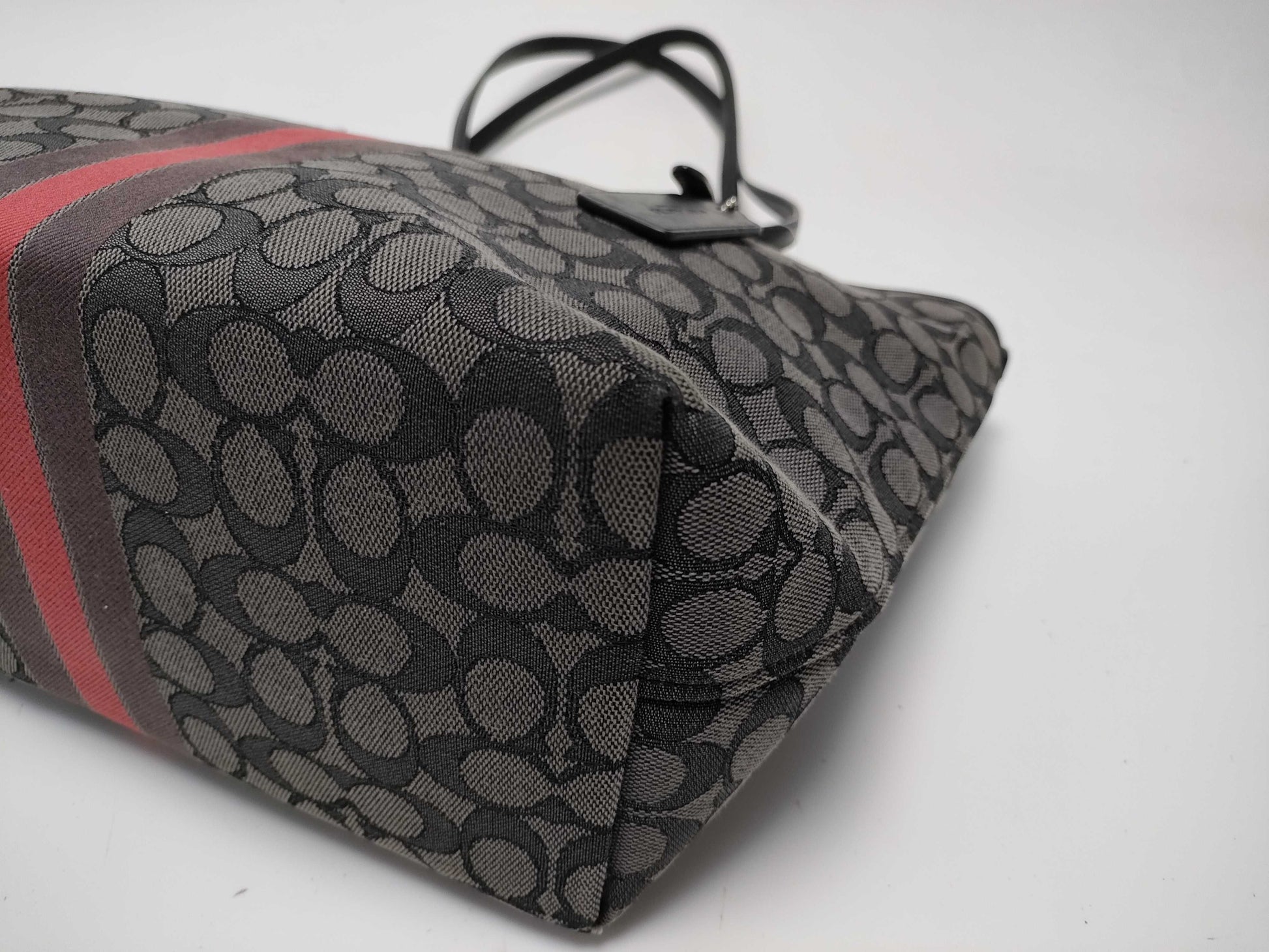 COACH Signature F39043 Tote Bag Boston Bag