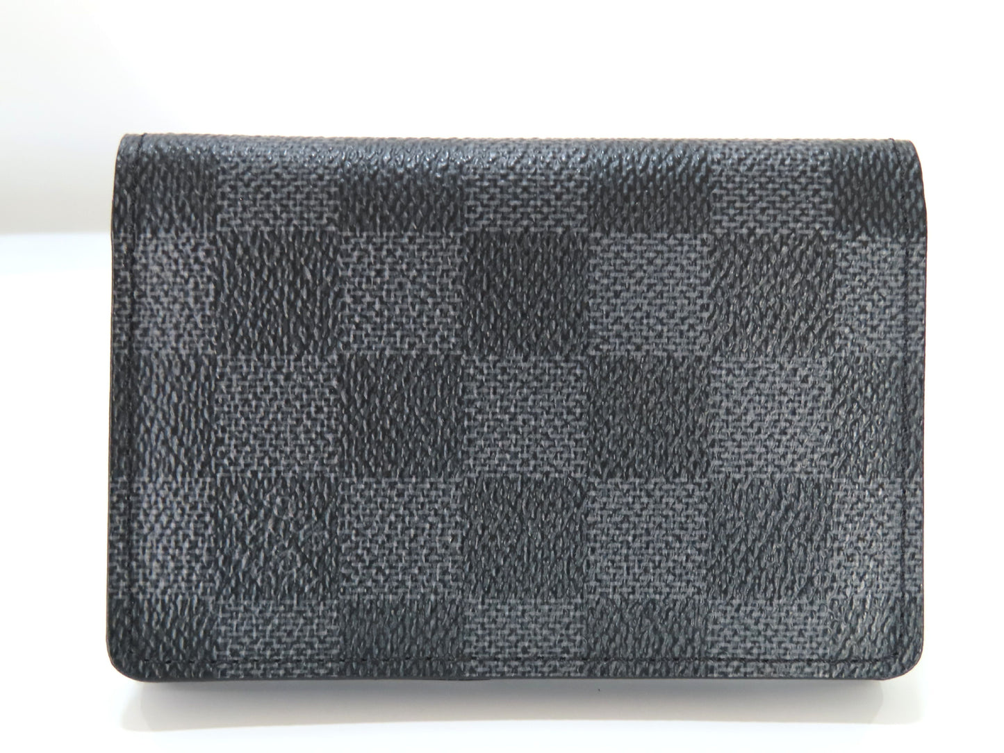 LOUIS VUITTON Damier Graphite Card Case, Pass Case, Business Card Case