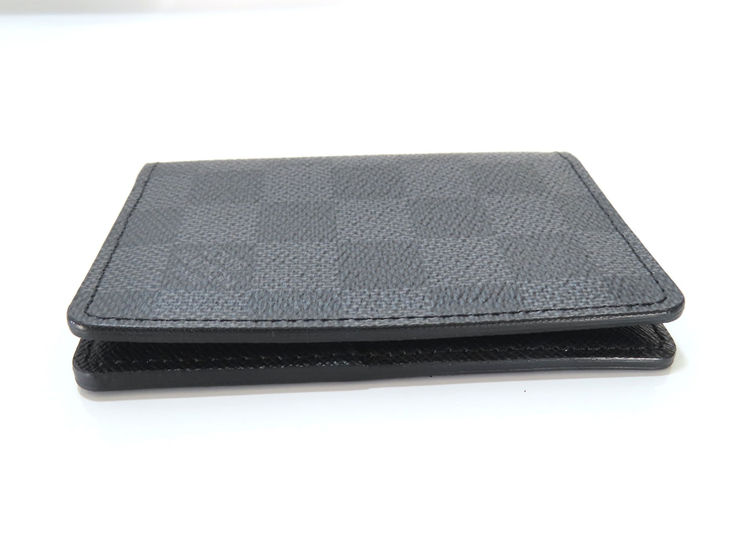 LOUIS VUITTON Damier Graphite Card Case, Pass Case, Business Card Case