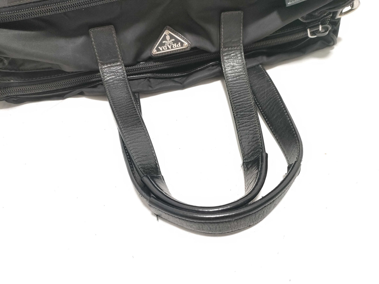 PRADA Nylon Black 2-Way Business Bag
